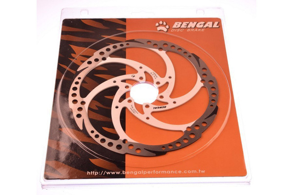 Диск тормоза Bengal OD-180H белый,крепление IS6