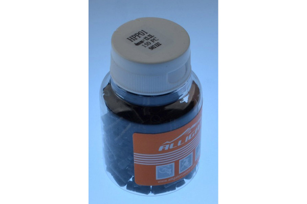 Наконечник оплетки LY-HРР01, 4х12мм, черная, упак. 100шт.